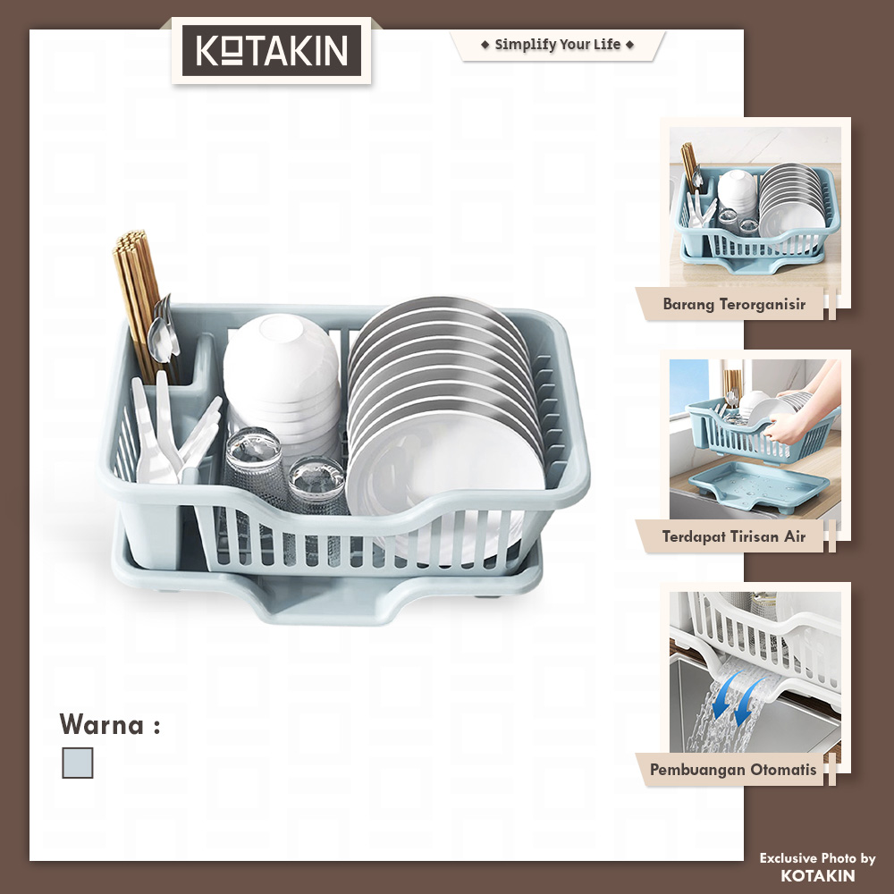 Rak Piring Plastik